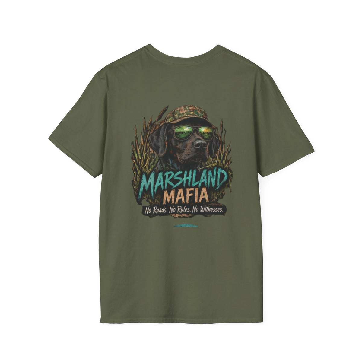 Marshland Mafia Black Lab Tee
