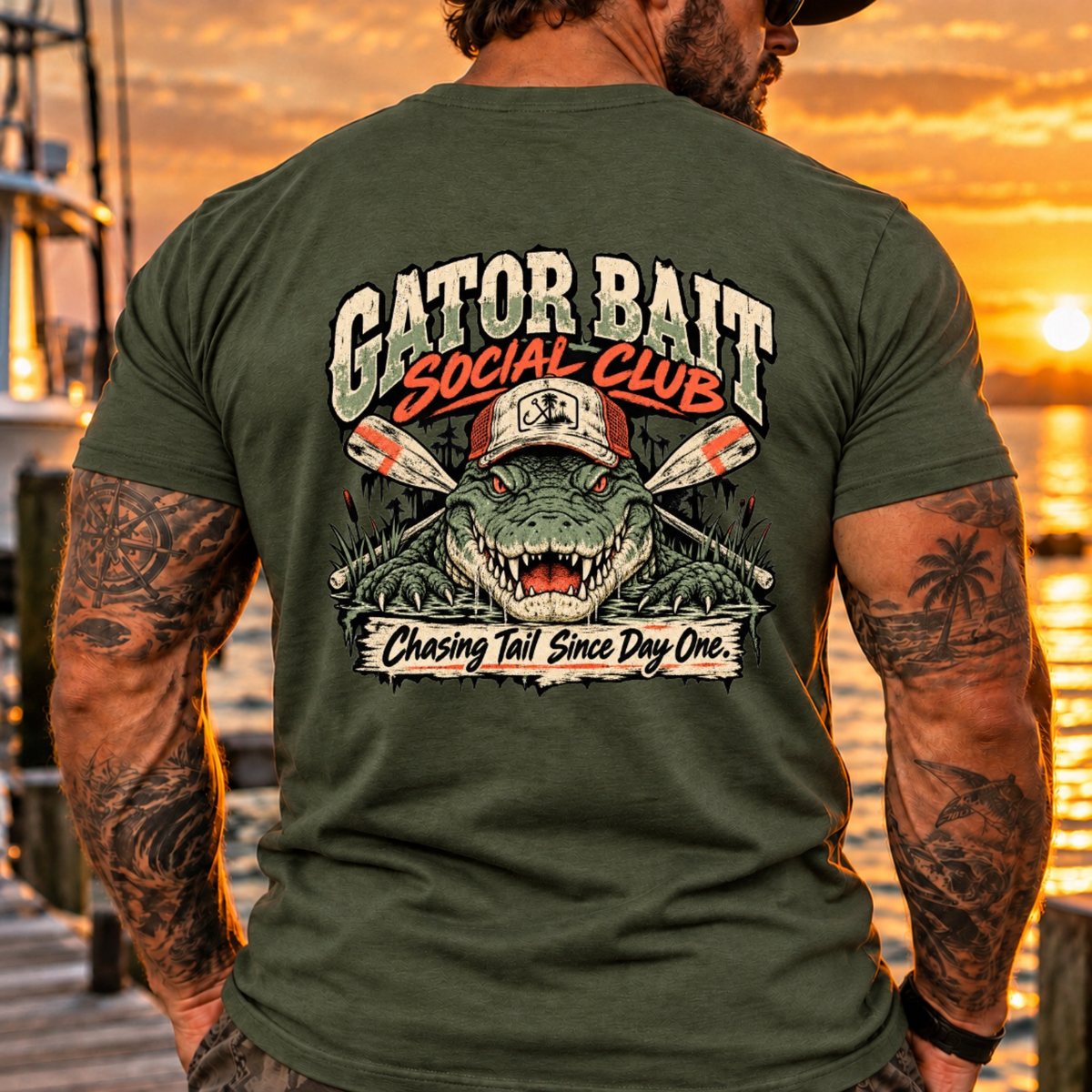 Gator Bait Social Club Coastal Outlaw Tee