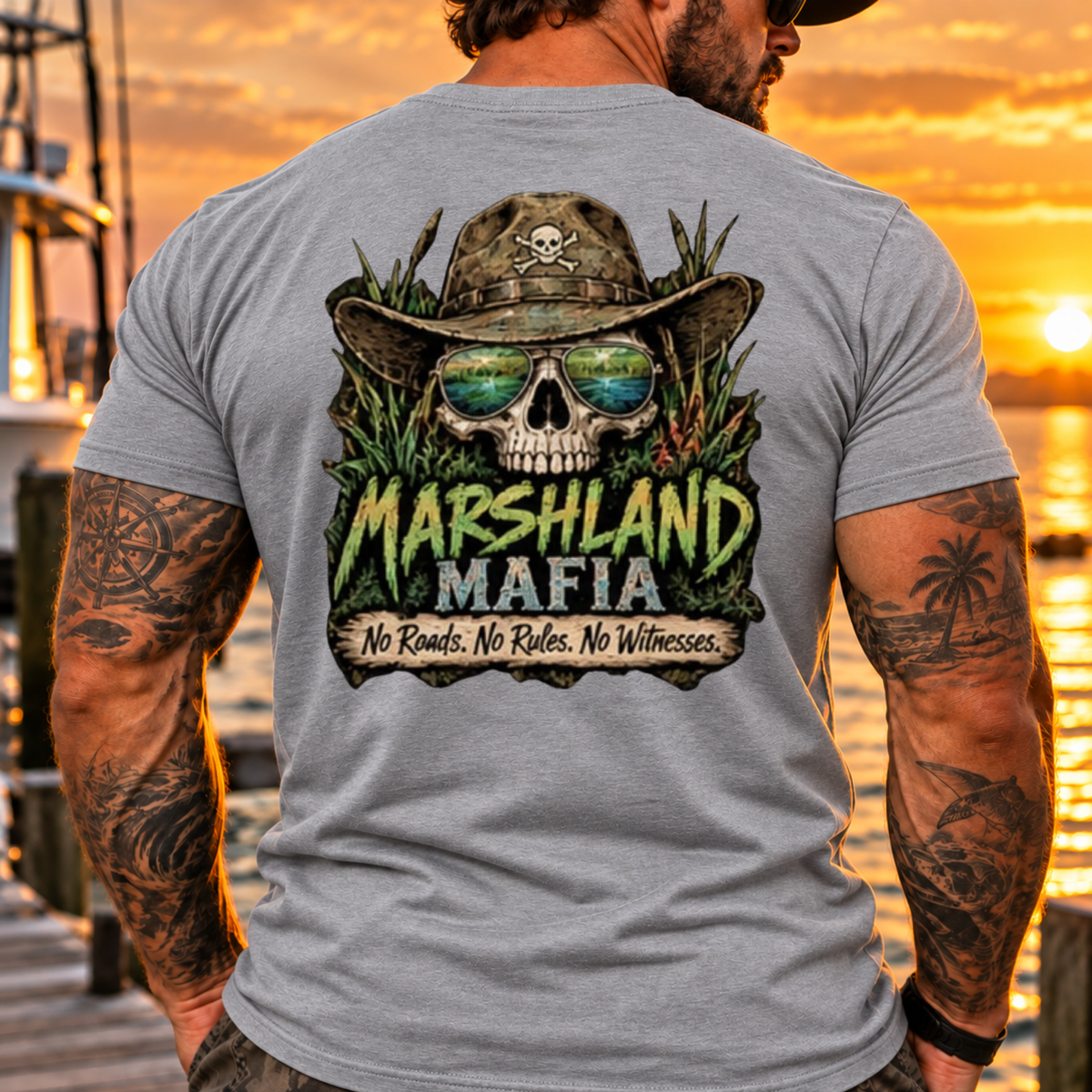 Marshland Mafia Outlaw Tee