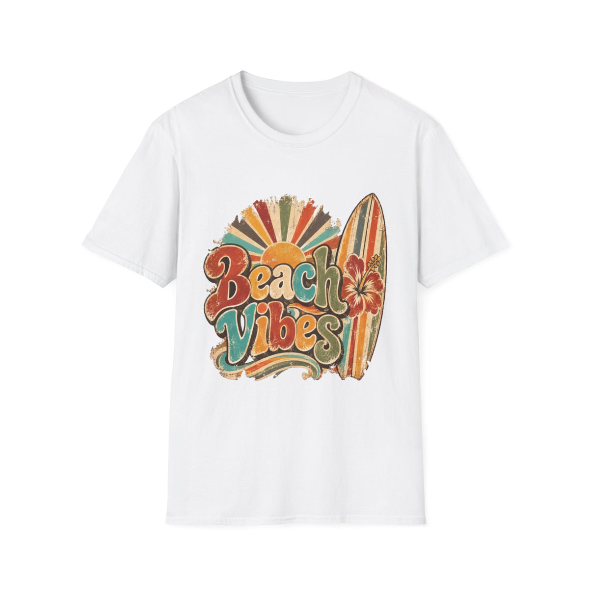 Beach Vibes Coastal Vacation T-Shirt