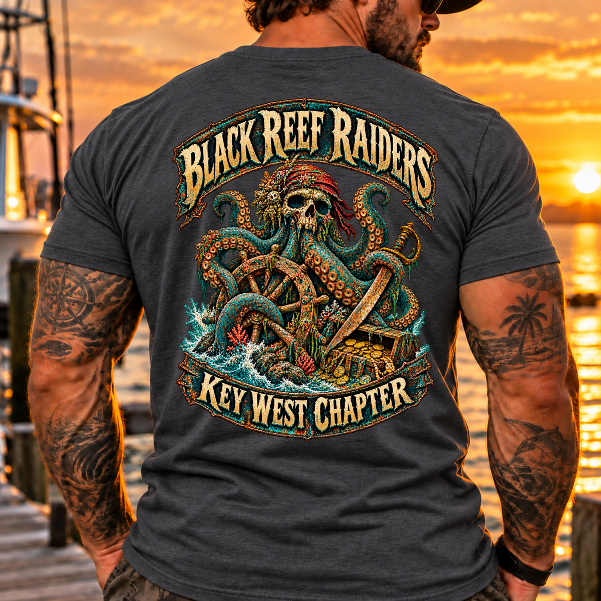 Black Reef Raiders Key West Chapter Tee
