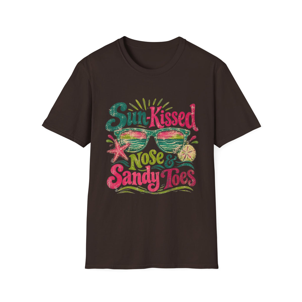 Sun-Kissed Nose and Sandy Toes Sleeve T-Shirt