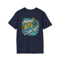 Reel Nauti Fishing T‑Shirt – Retro Nautical Humorous Angler Tee