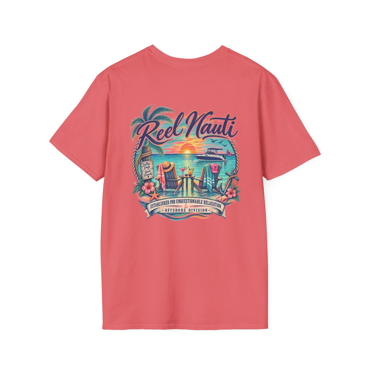 Reel Nauti Offshore Division Coastal T-Shirt
