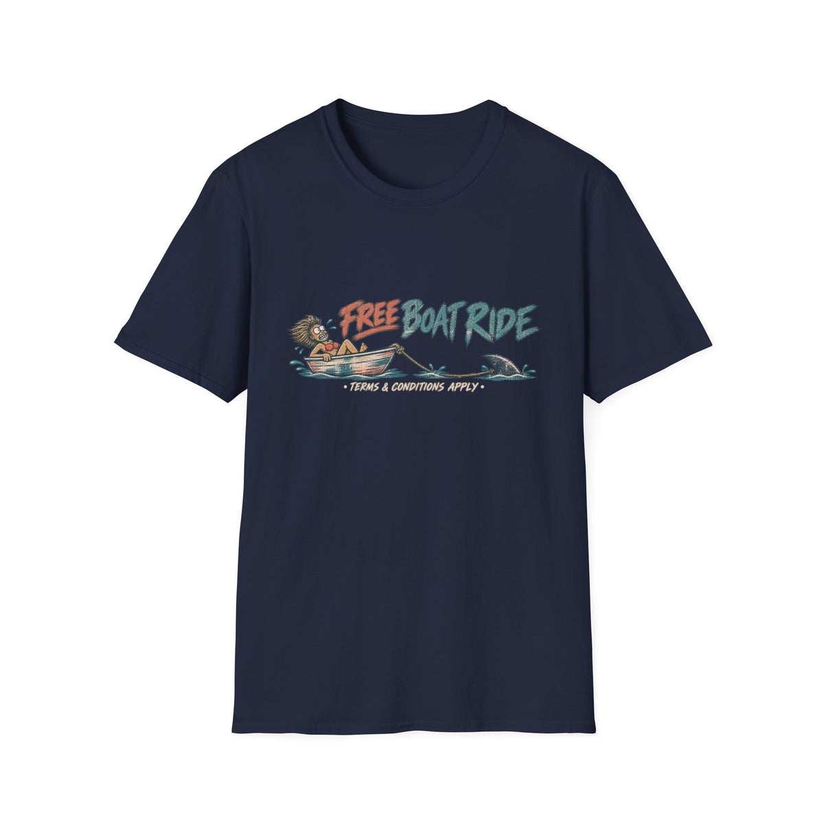 Free Boat Ride Coastal T-Shirt