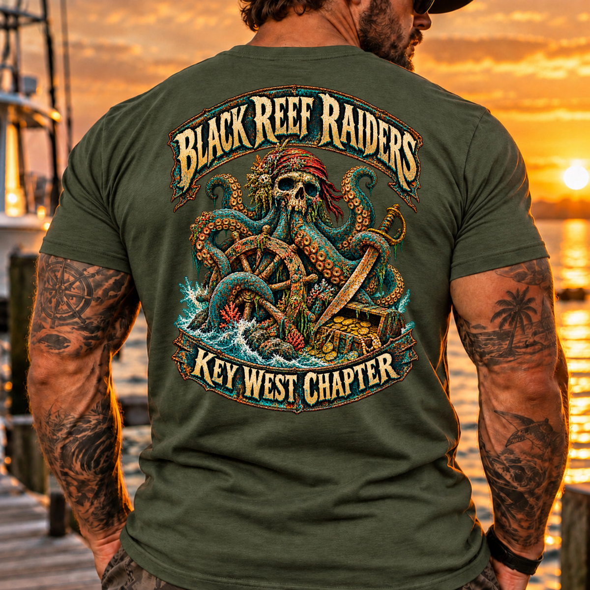 Black Reef Raiders Key West Chapter Tee
