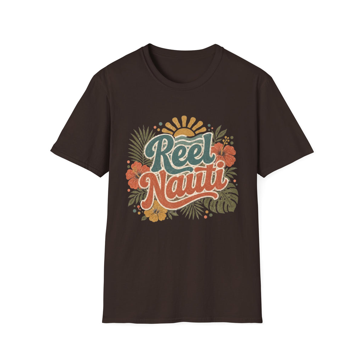 Reel Nauti Retro Floral  T-Shirt