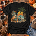 Skeleton Beach Bum Fall Tee
