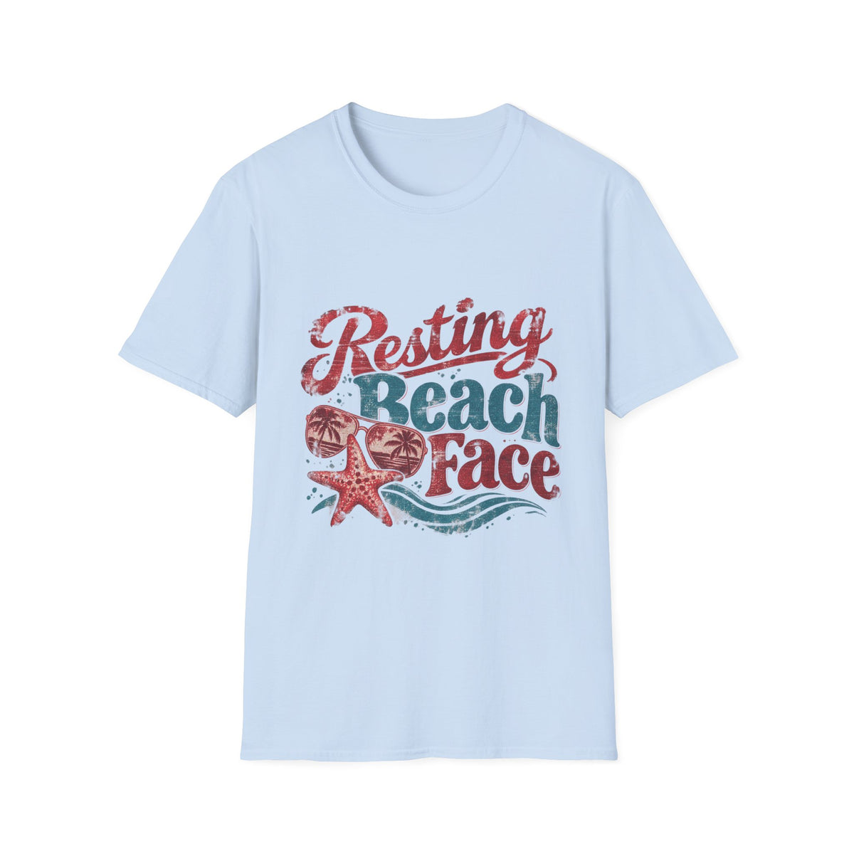 Resting Beach Face T-Shirt