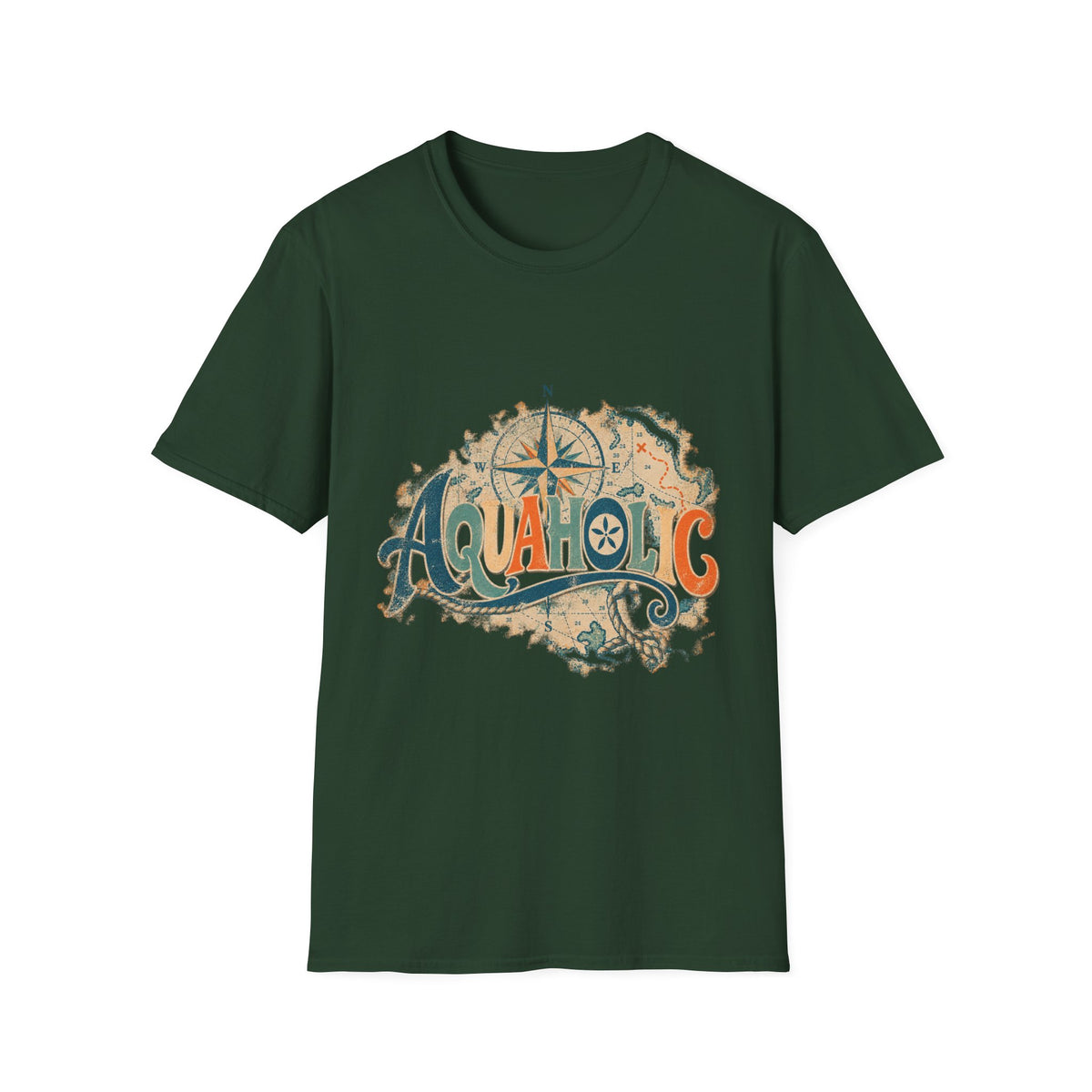 Aquaholic Coastal Vacation T-Shirt