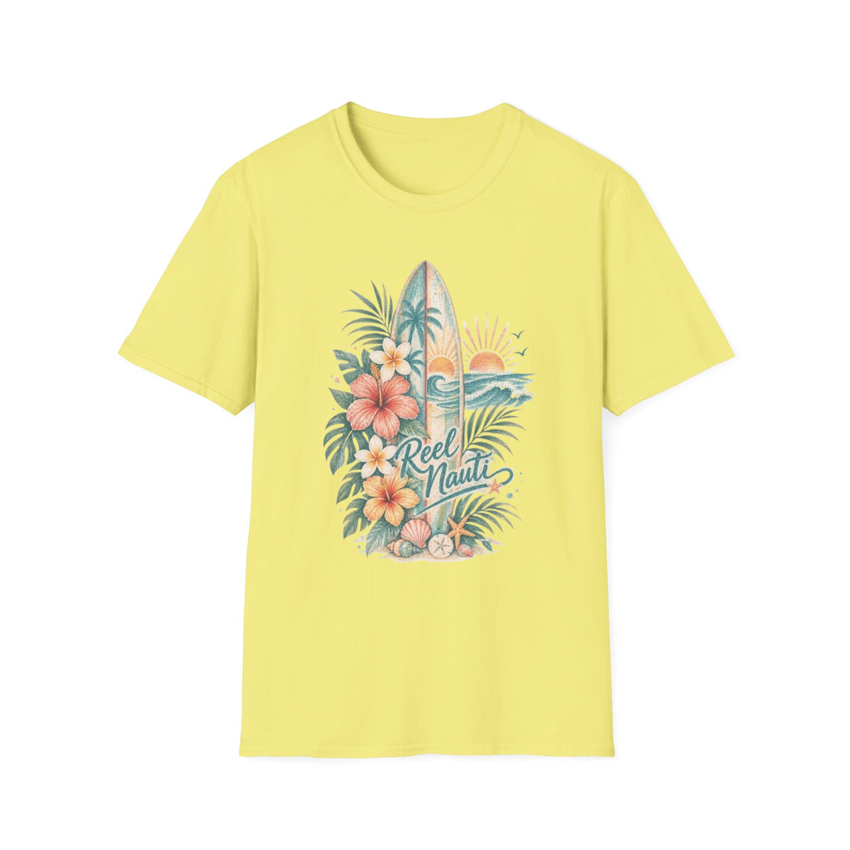 Reel Nauti Beach T-Shirt