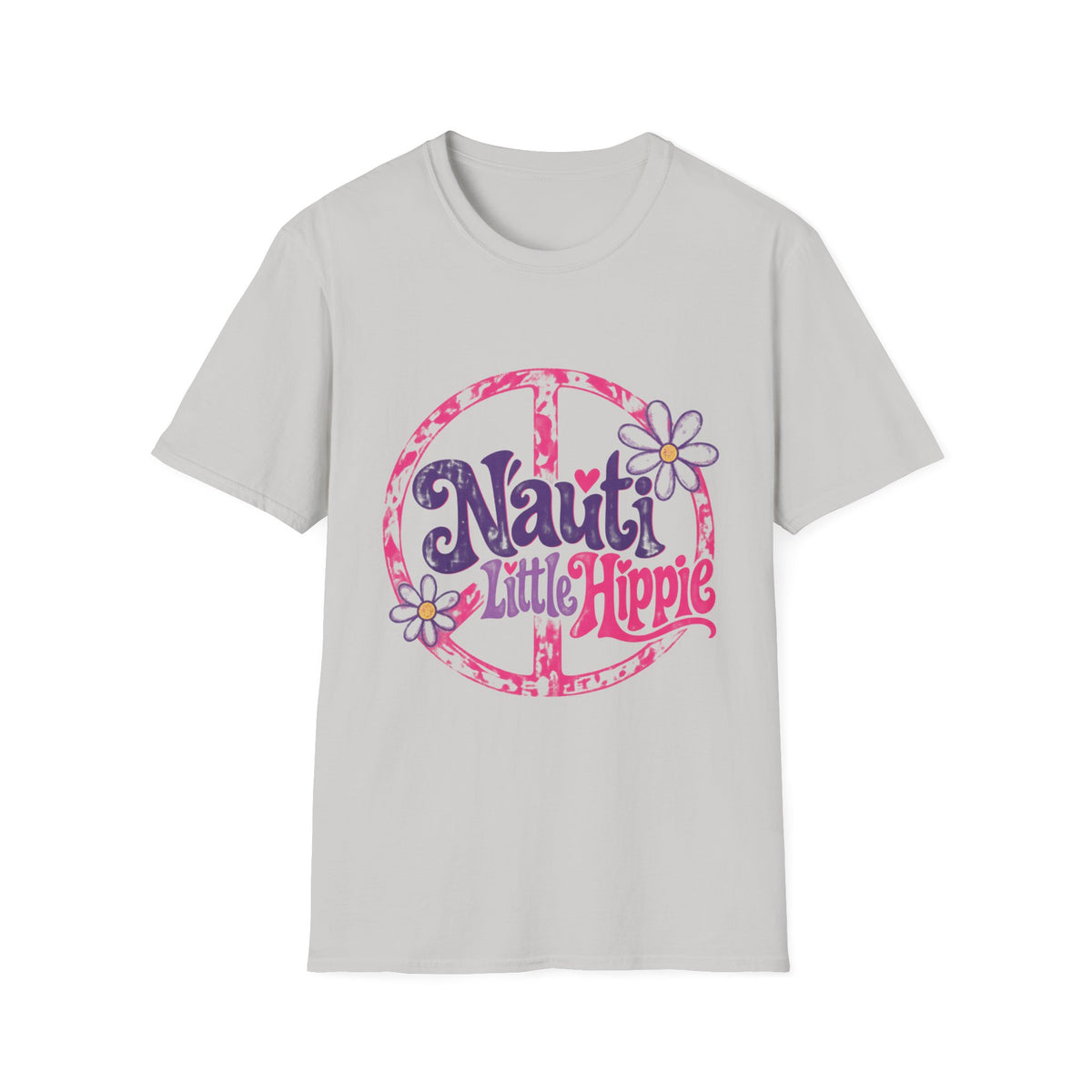 Nauti Little Hippie Retro Coastal Beach T-Shirt