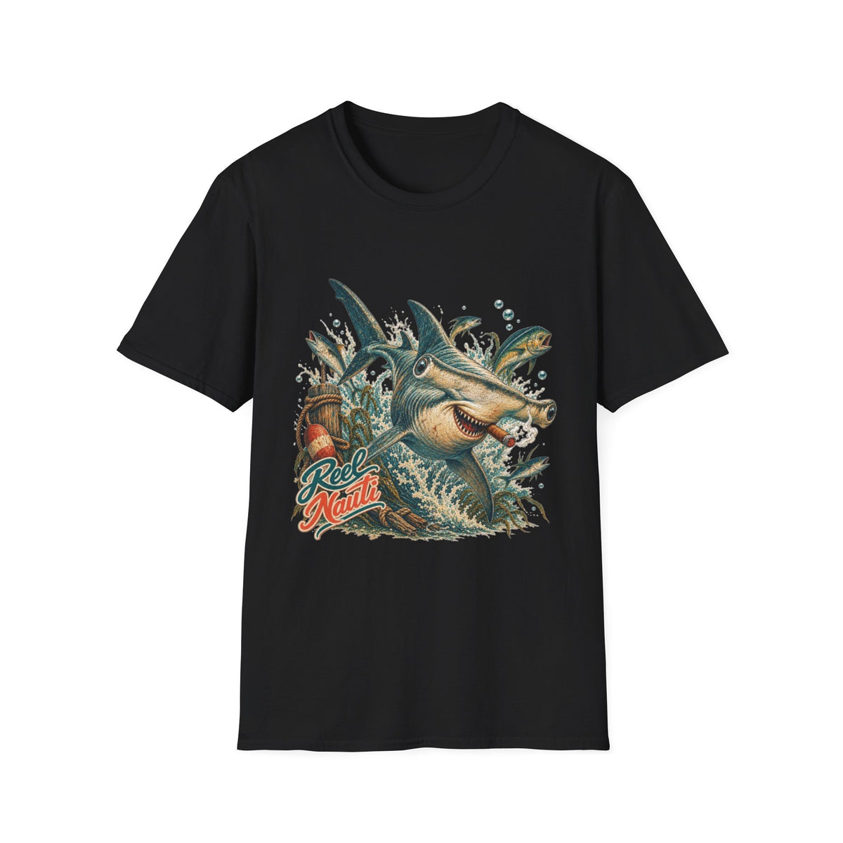 Reel Nauti Hammerhead Offshore Fishing T-Shirt