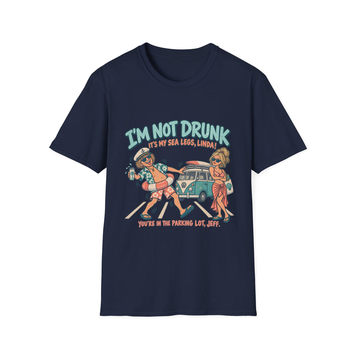 I Am Not Drunk Linda  Coastal T-Shirt