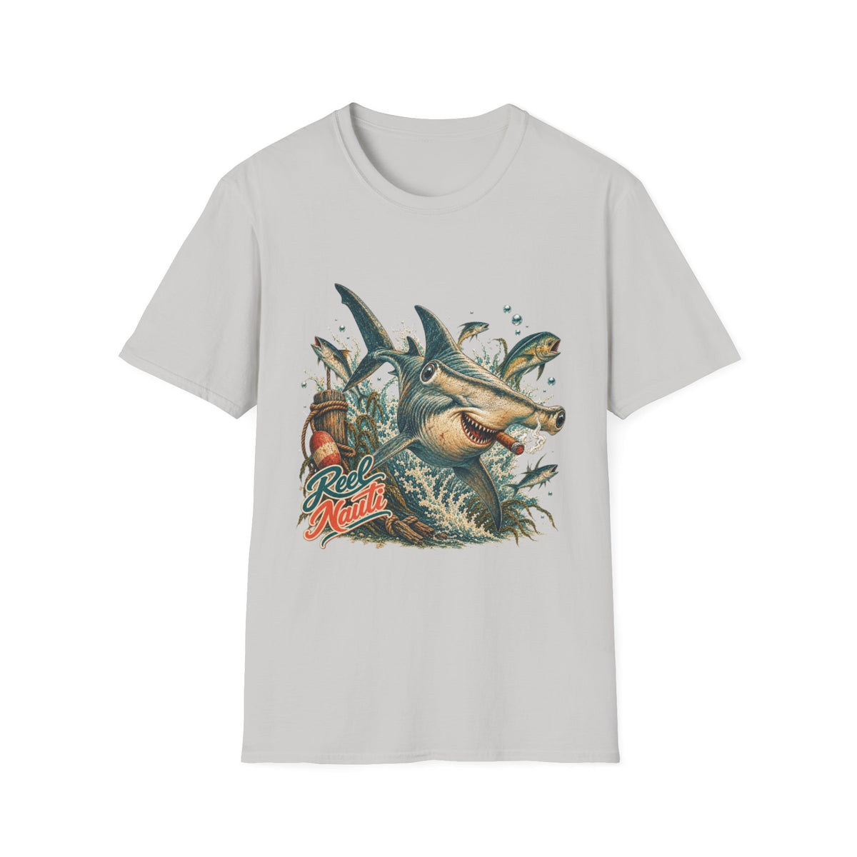 Reel Nauti Hammerhead Offshore Fishing T-Shirt