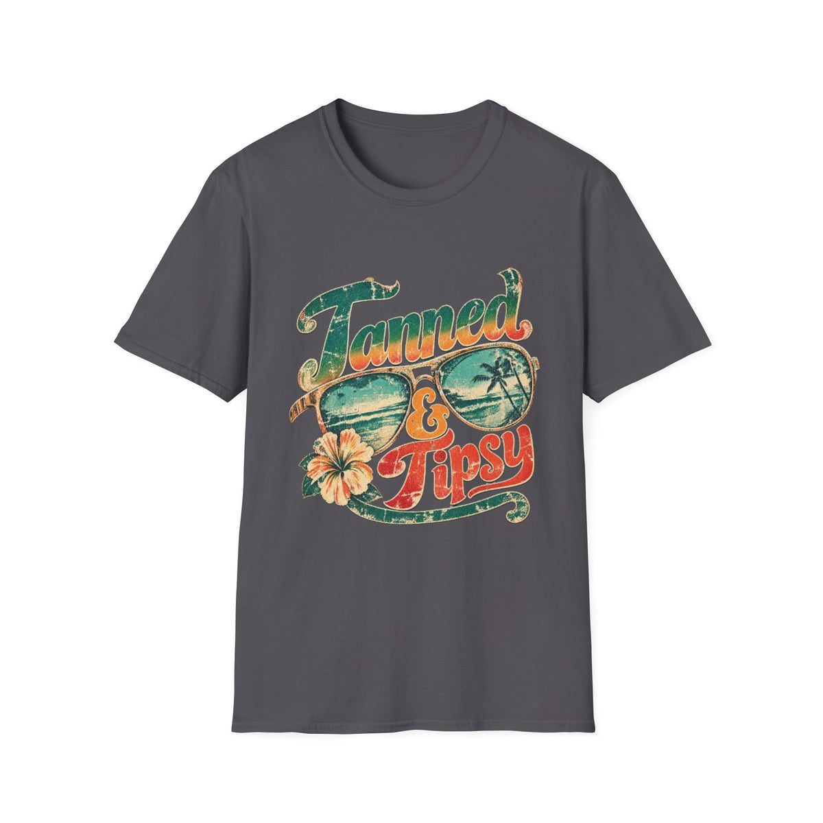 Tanned and Tipsy Coastal T-Shirt