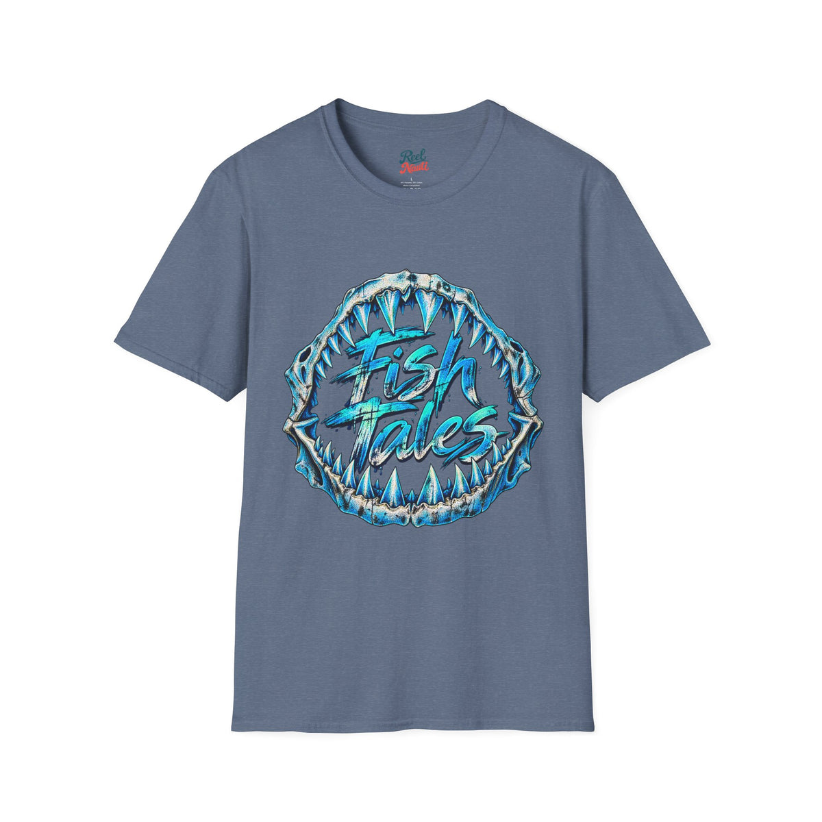 Reel Nauti Egret Sea life Collection Softstyle T-Shirt
