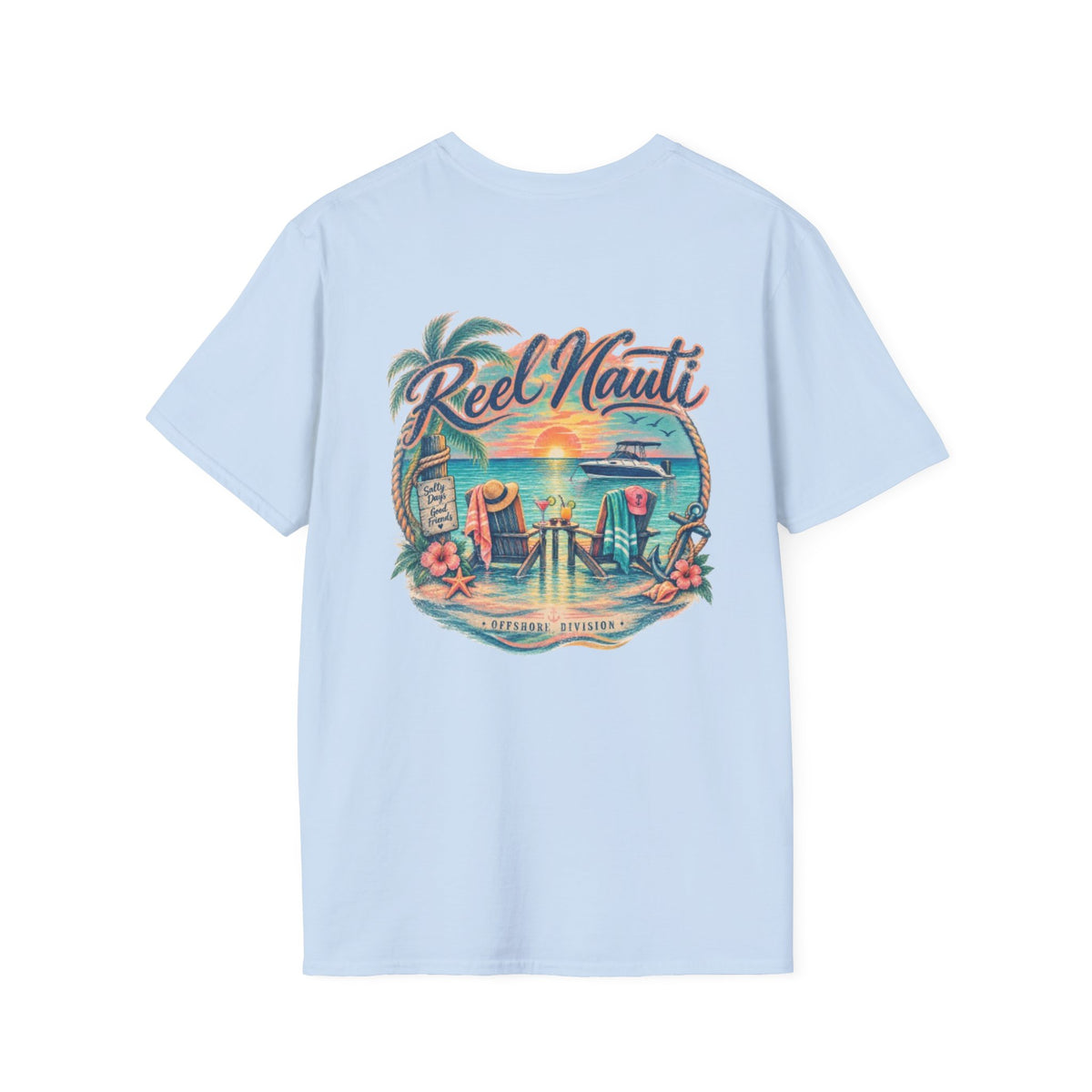 Reel Nauti Offshore Division Coastal T-Shirt