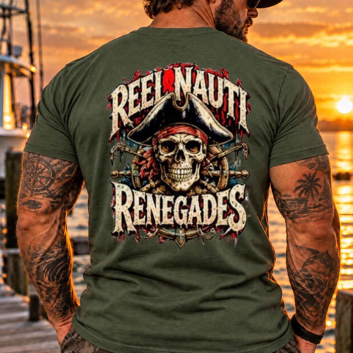 Reel Nauti Outlaw Coastal Tee