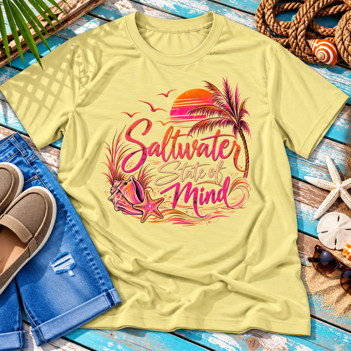 Reel Nauti Saltwater State Tee