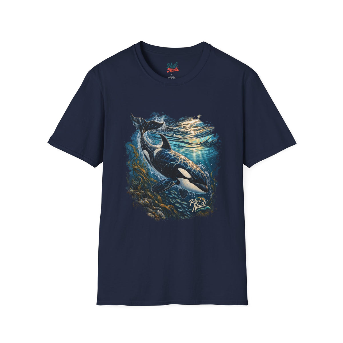 Reel Nauti Orca Underwater T-Shirt