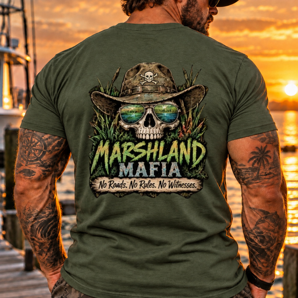 Marshland Mafia Outlaw Tee