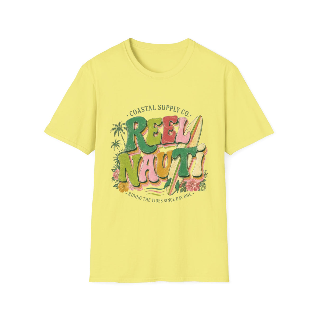 Reel Nauti Retro Surf T-Shirt