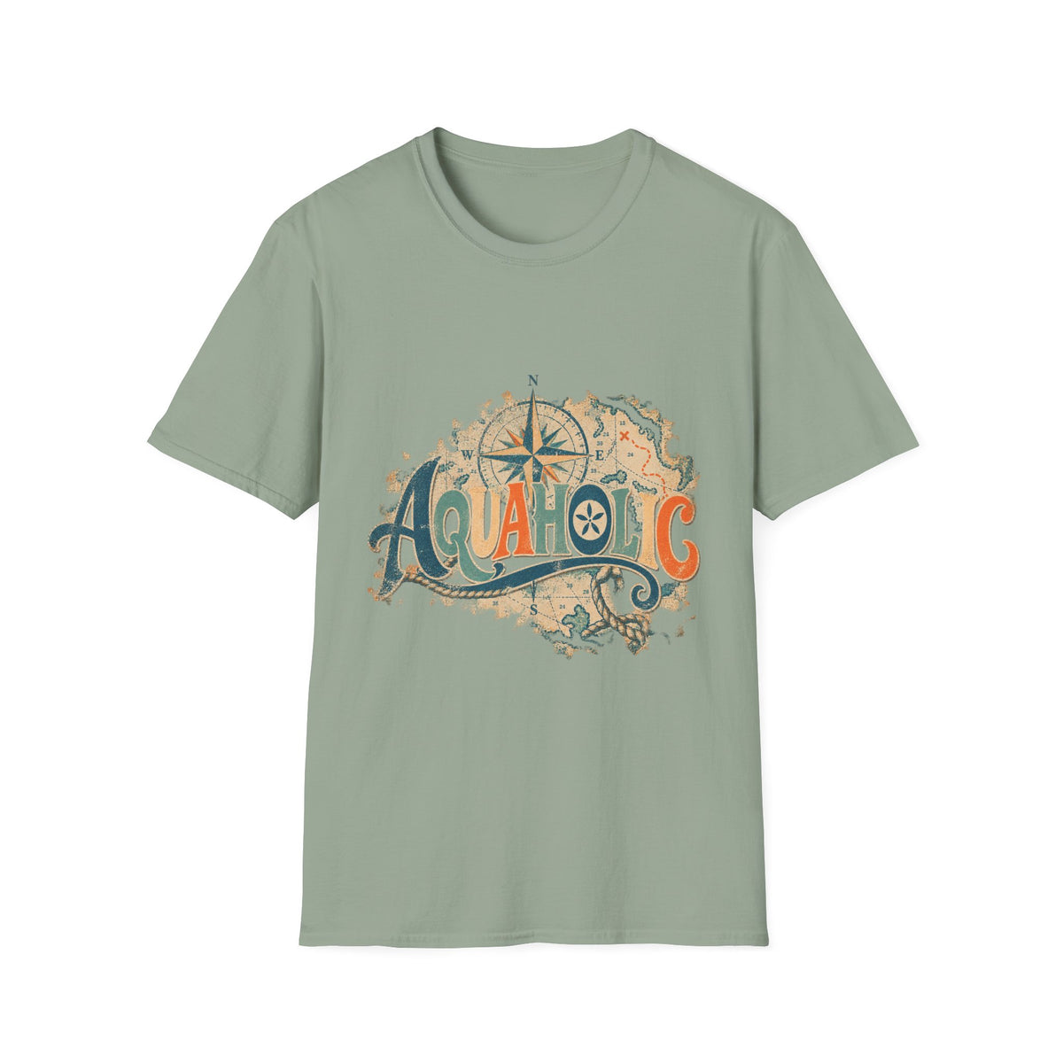 Aquaholic Coastal Vacation T-Shirt