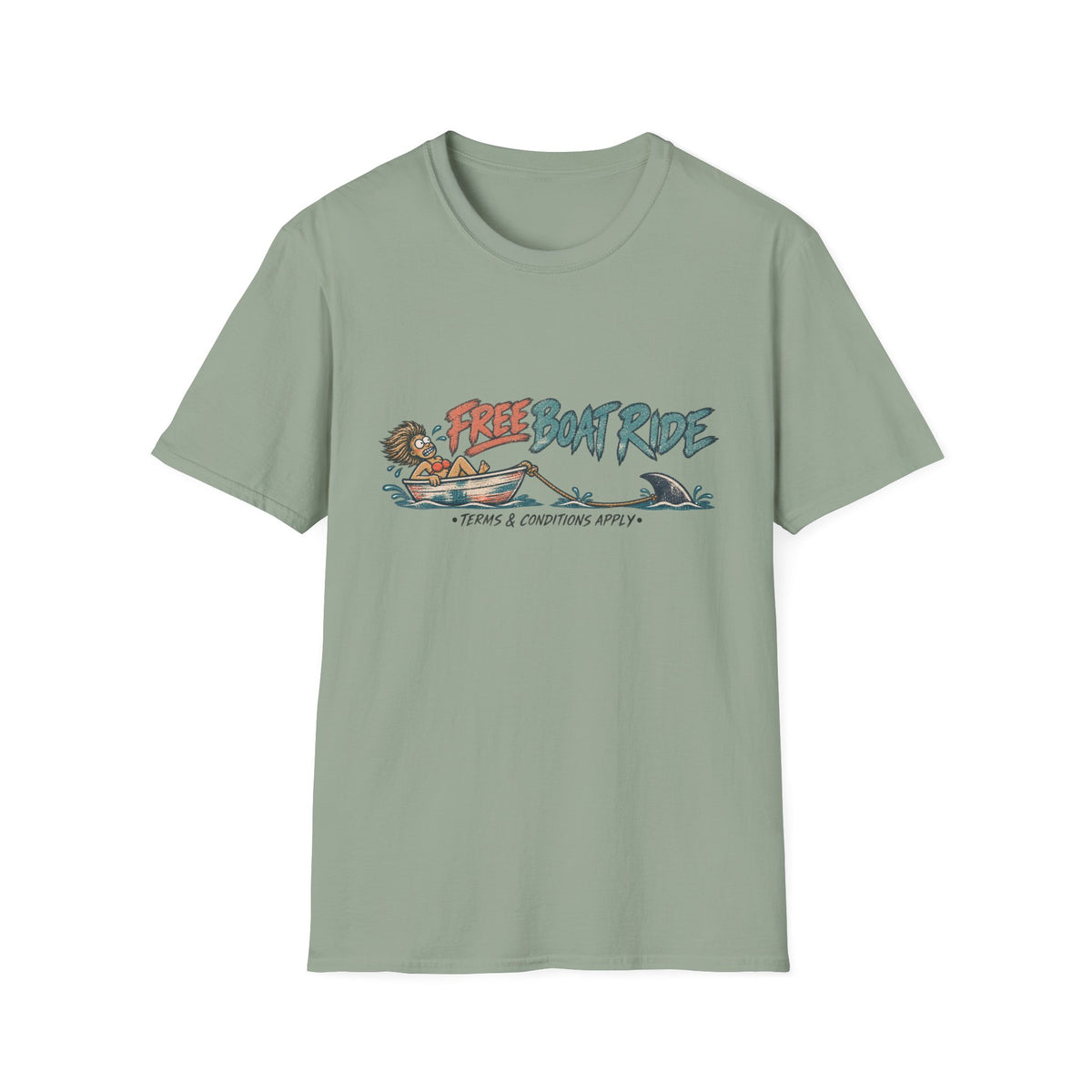 Free Boat Ride Coastal T-Shirt