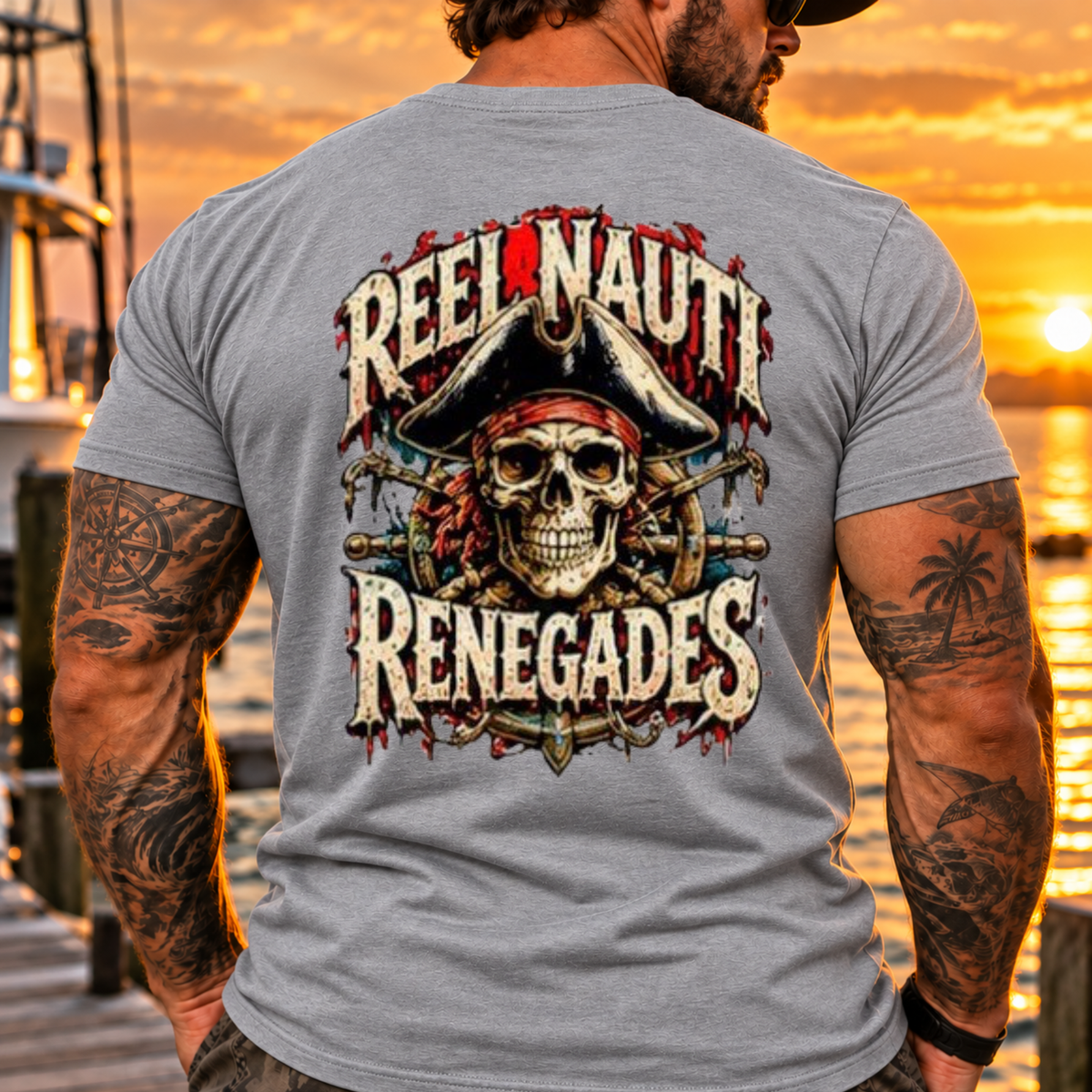 Reel Nauti Outlaw Coastal Tee