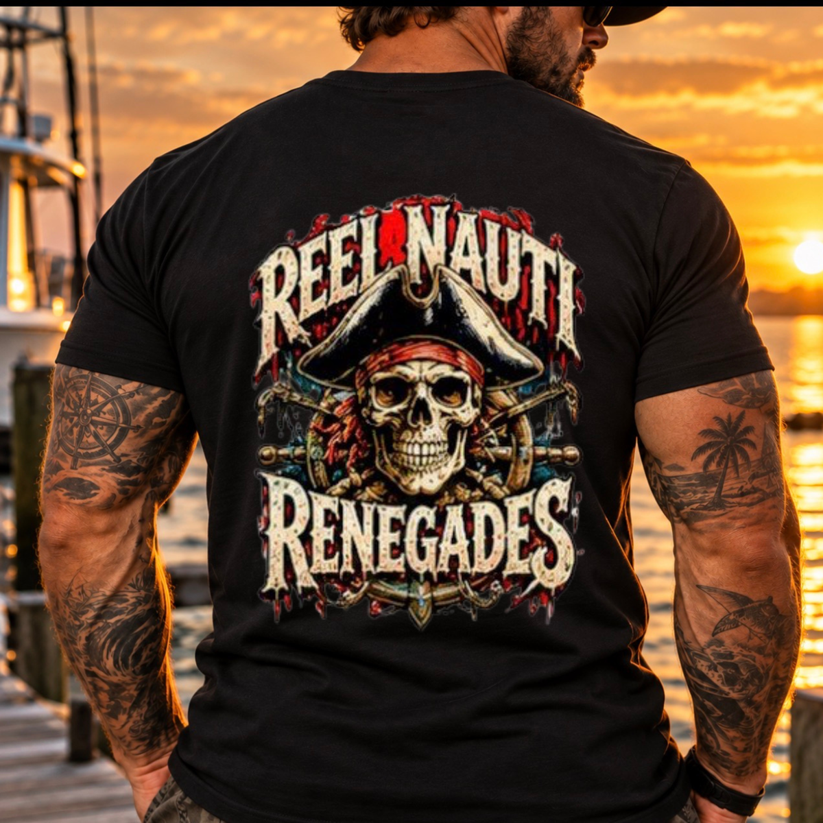 Reel Nauti Outlaw Coastal Tee