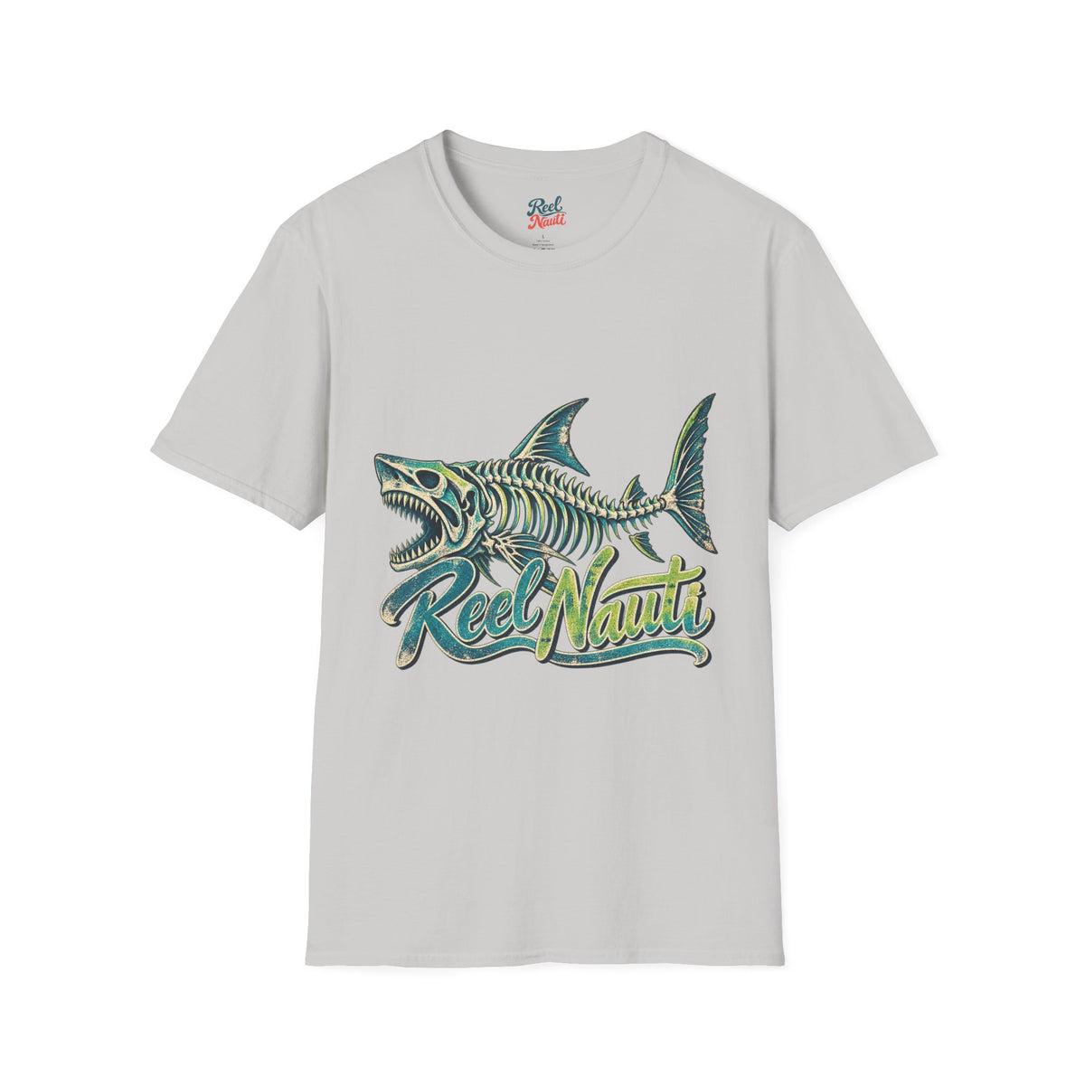 Reel Nauti Offshore Fishing Shark #1 Collection Softstyle T-Shirt