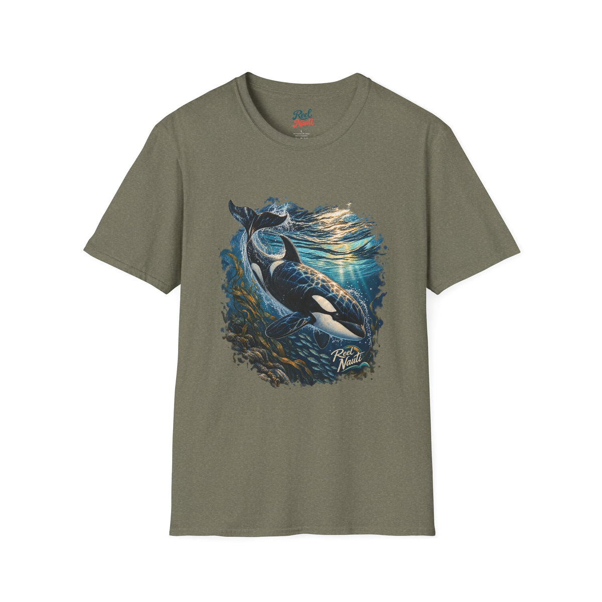 Reel Nauti Orca Underwater T-Shirt