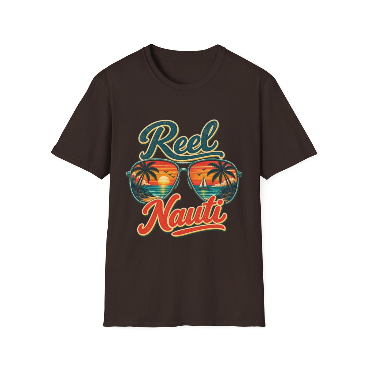 Reel Nauti Sunglass Beach T-Shirt