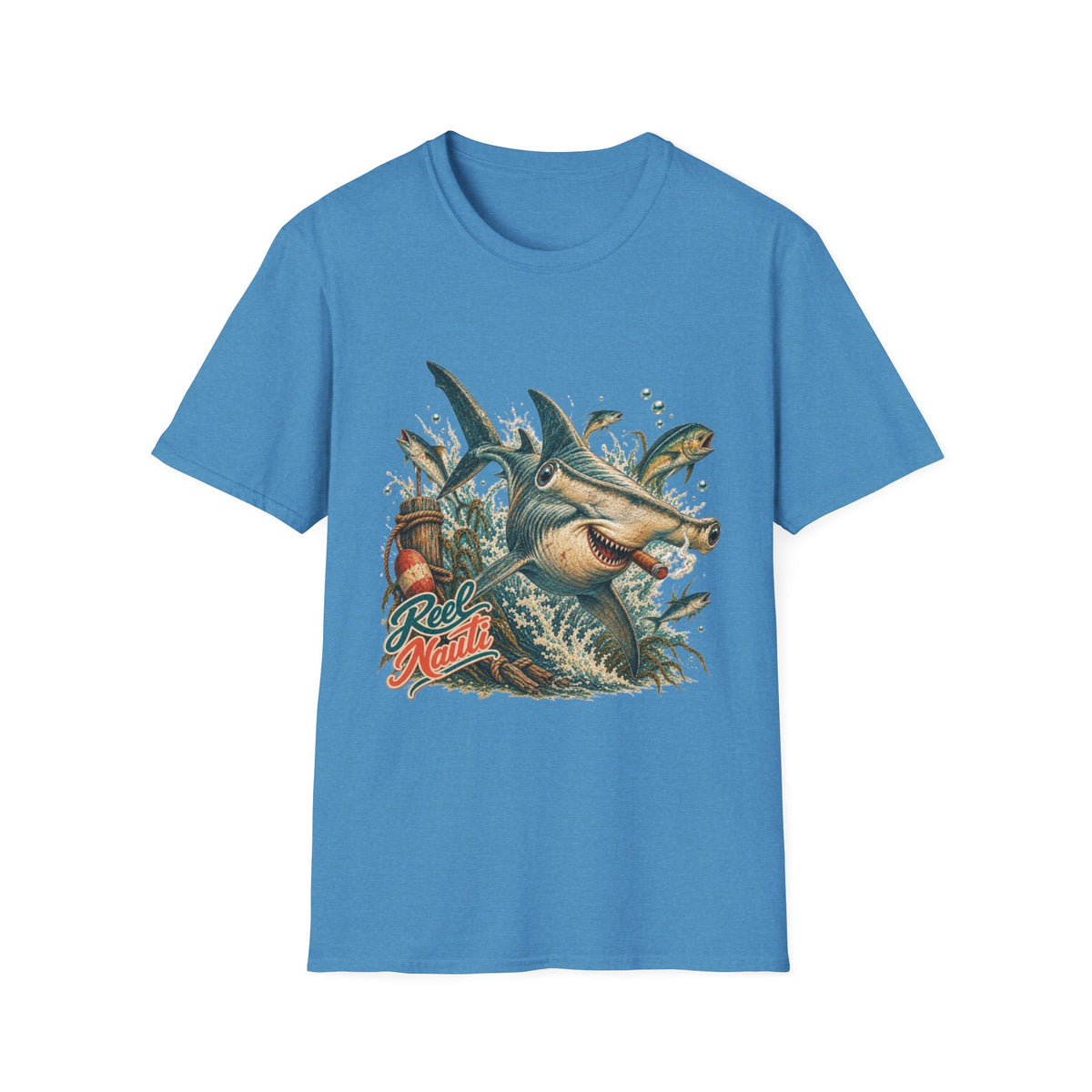 Reel Nauti Hammerhead Offshore Fishing T-Shirt