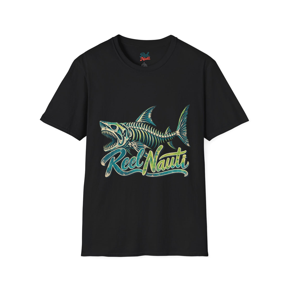 Reel Nauti Offshore Fishing Shark #1 Collection Softstyle T-Shirt