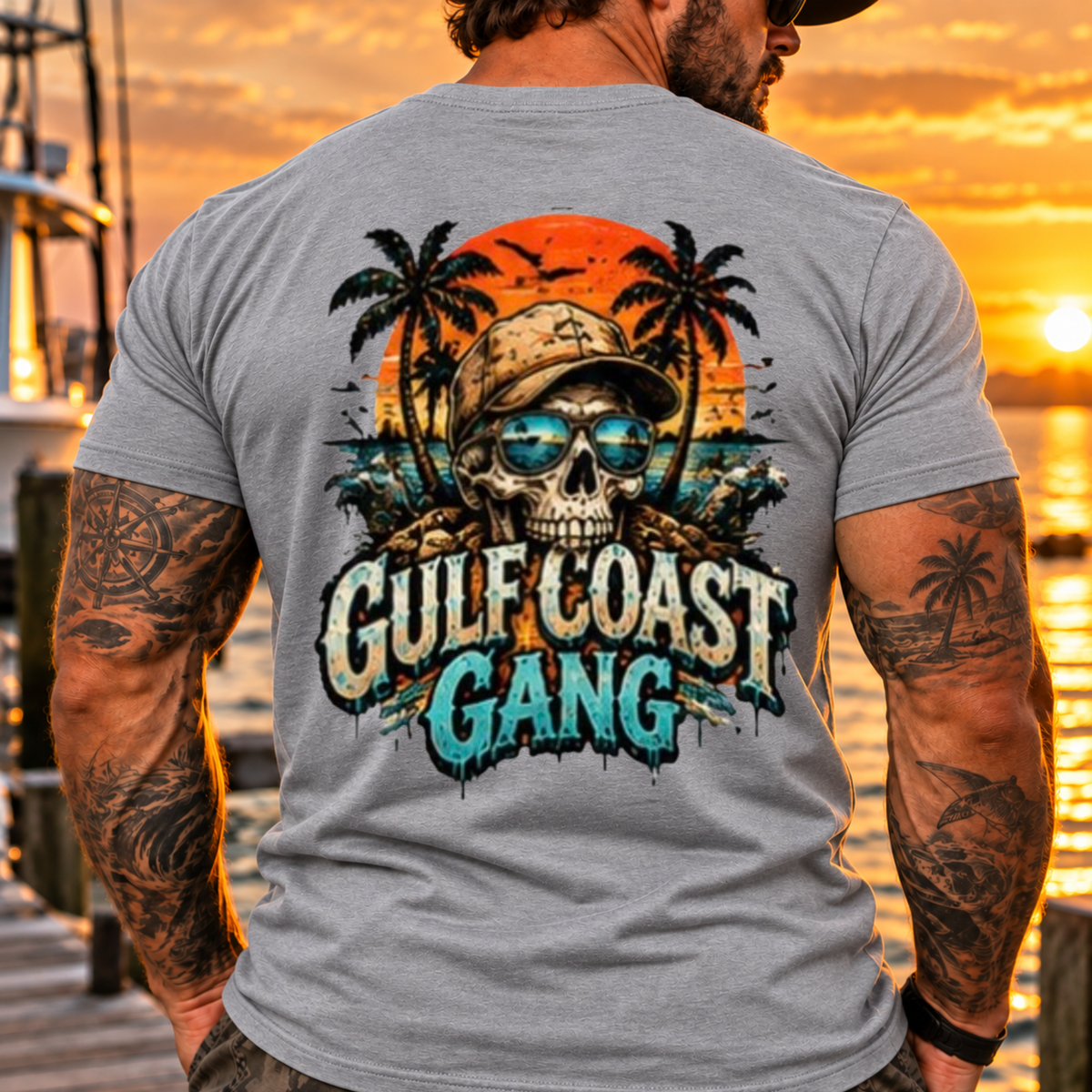 Gulf Coast Gang Outlaw Coastal Tee