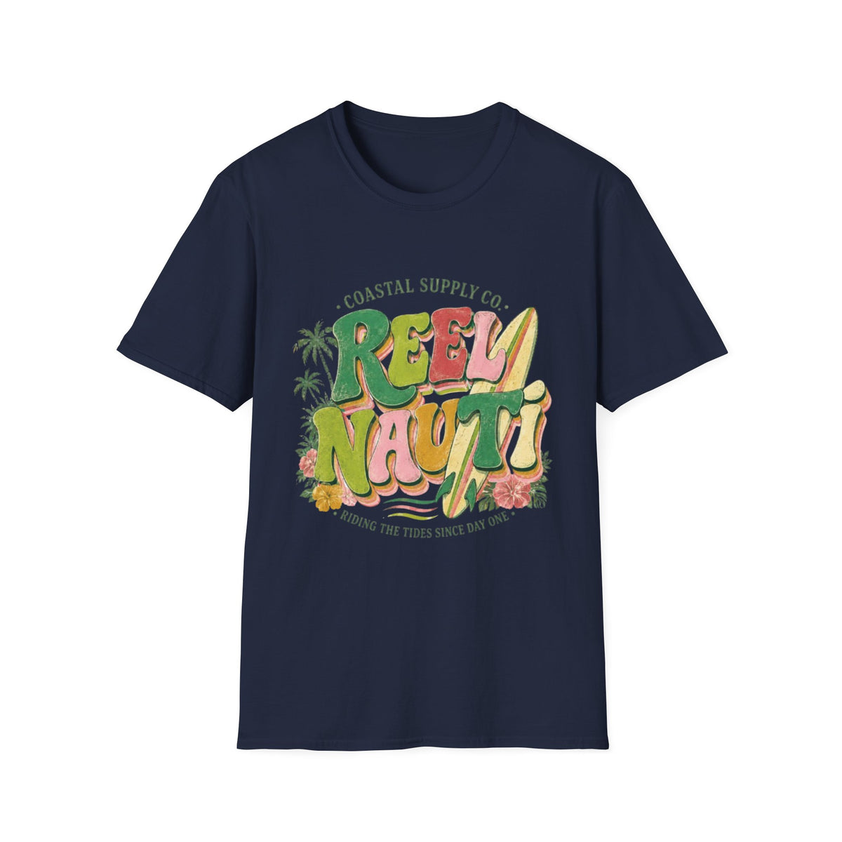Reel Nauti Retro Surf T-Shirt