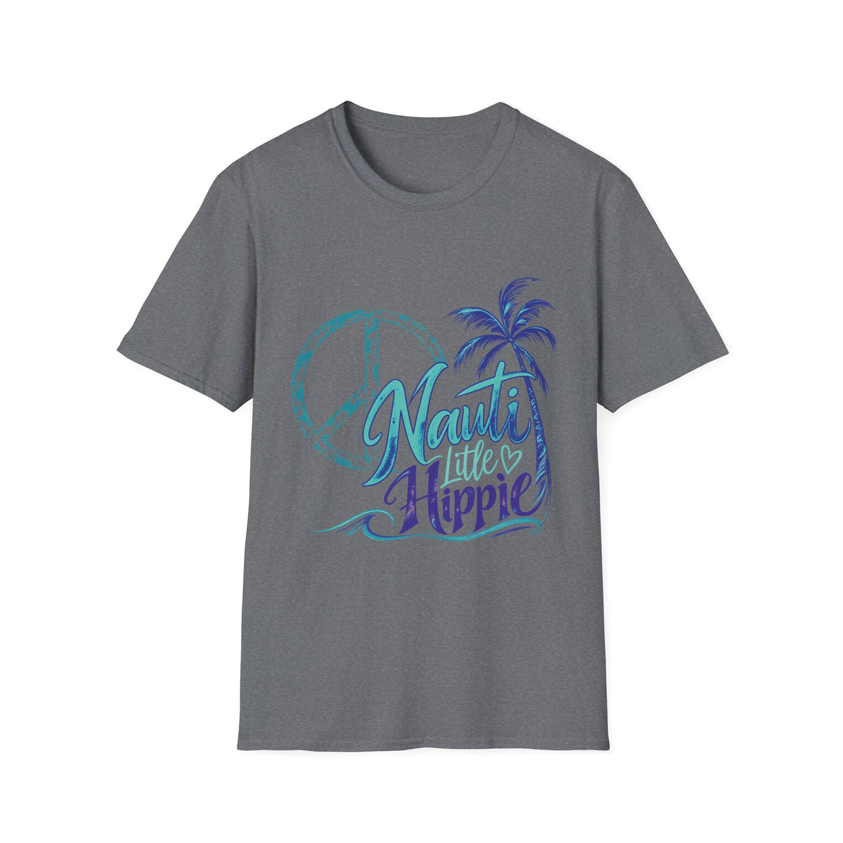 Nauti Little Hippie Retro Coastal Beach T-Shirt