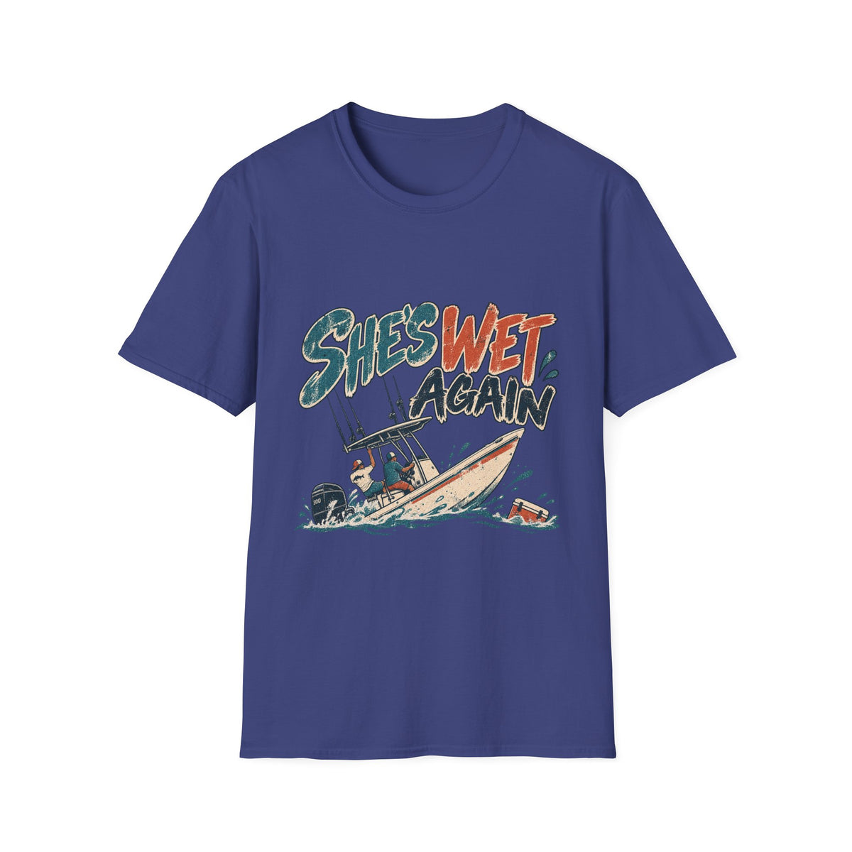 Reel Nauti She’s Wet Again Coastal T-Shirt