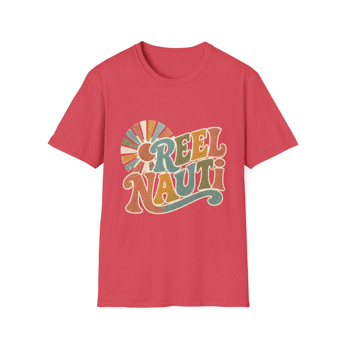 Reel Nauti Retro Fishing T‑Shirt