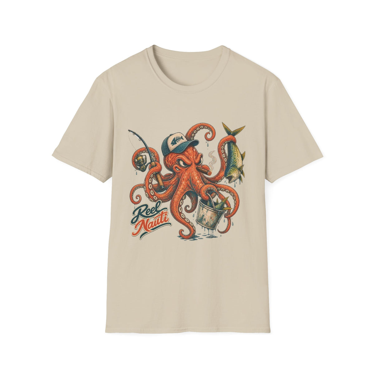 Reel Nauti Octopus Offshore Fishing T-Shirt