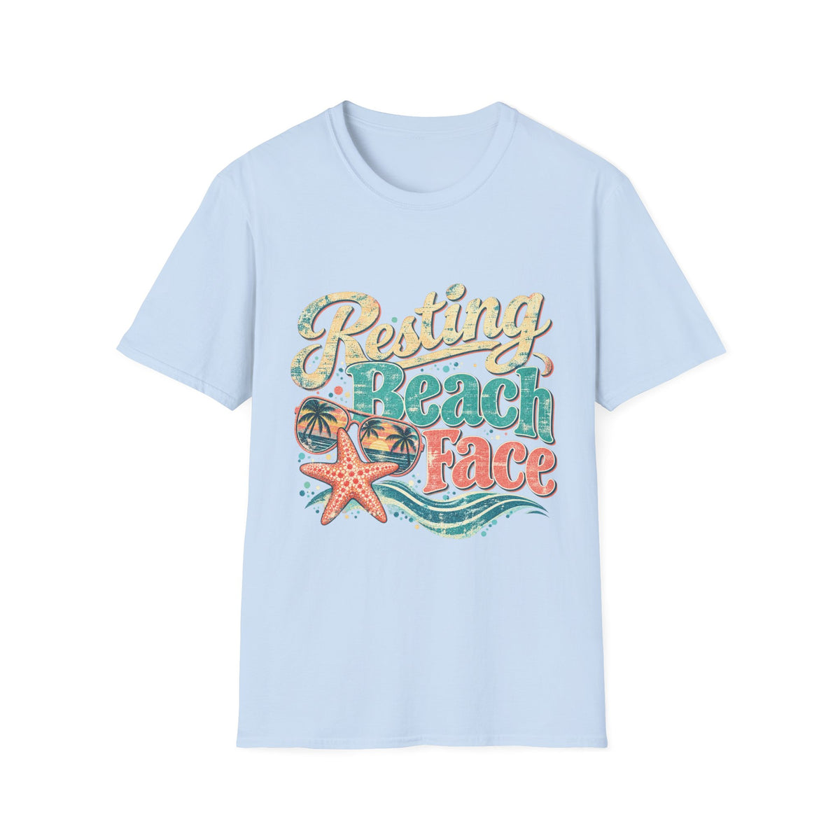 Resting Beach Face T-Shirt