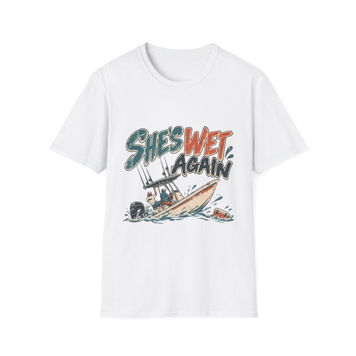 Reel Nauti She’s Wet Again Coastal T-Shirt