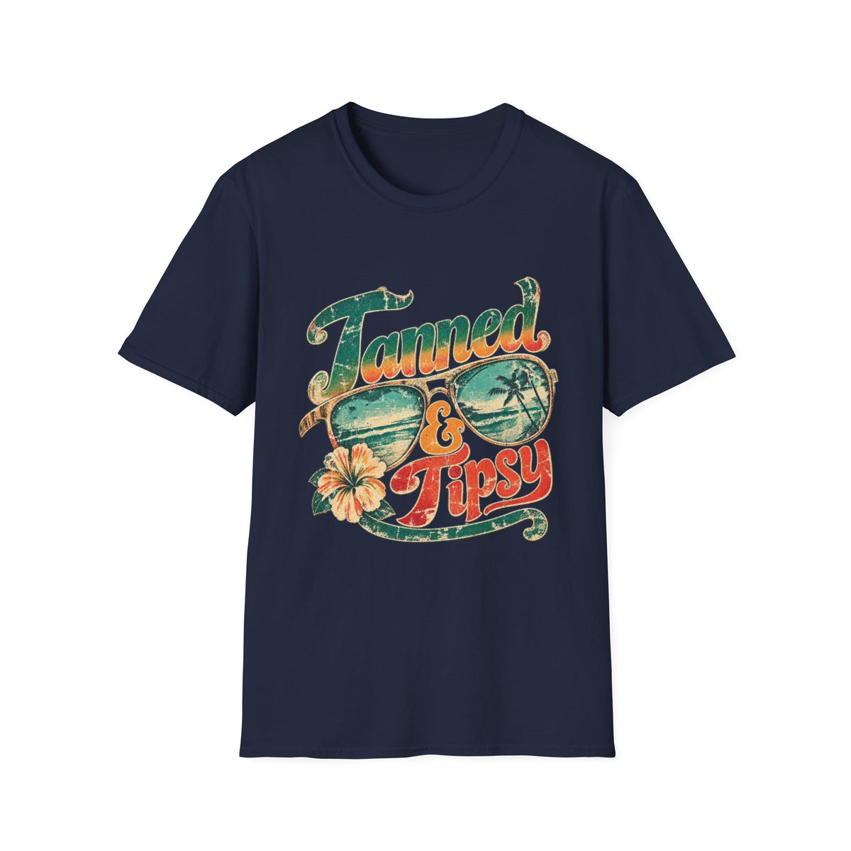 Tanned and Tipsy Coastal T-Shirt