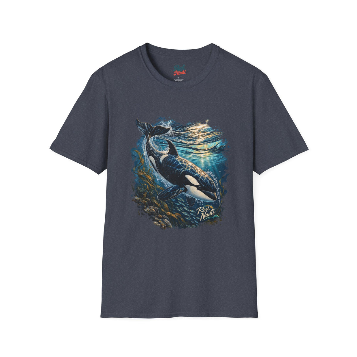 Reel Nauti Orca Underwater T-Shirt