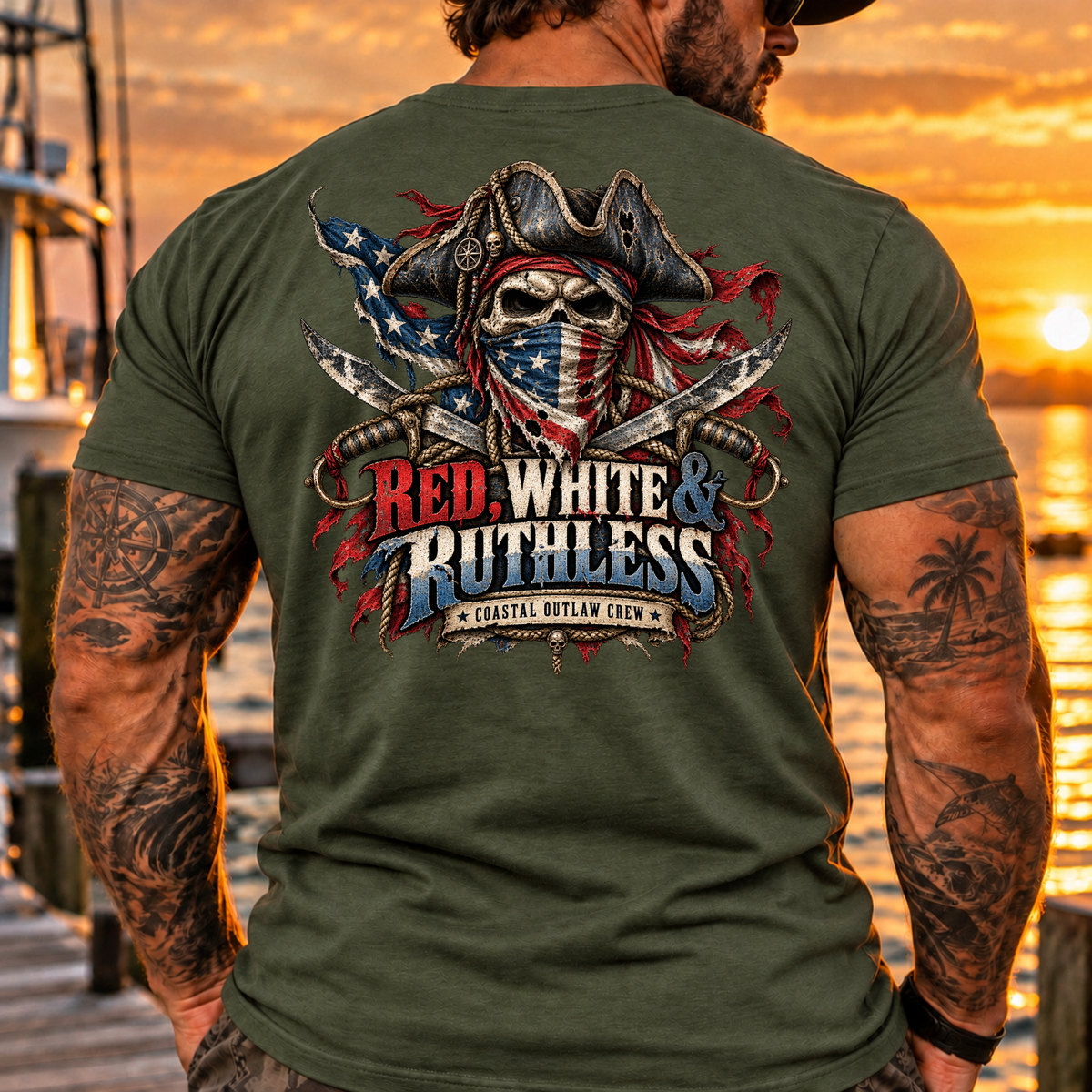 Red White & Ruthless Coastal Outlaw