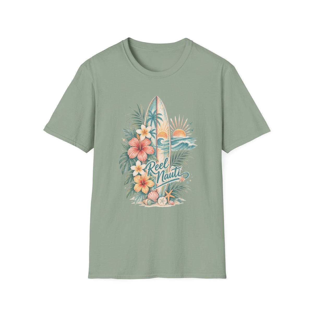Reel Nauti Beach T-Shirt