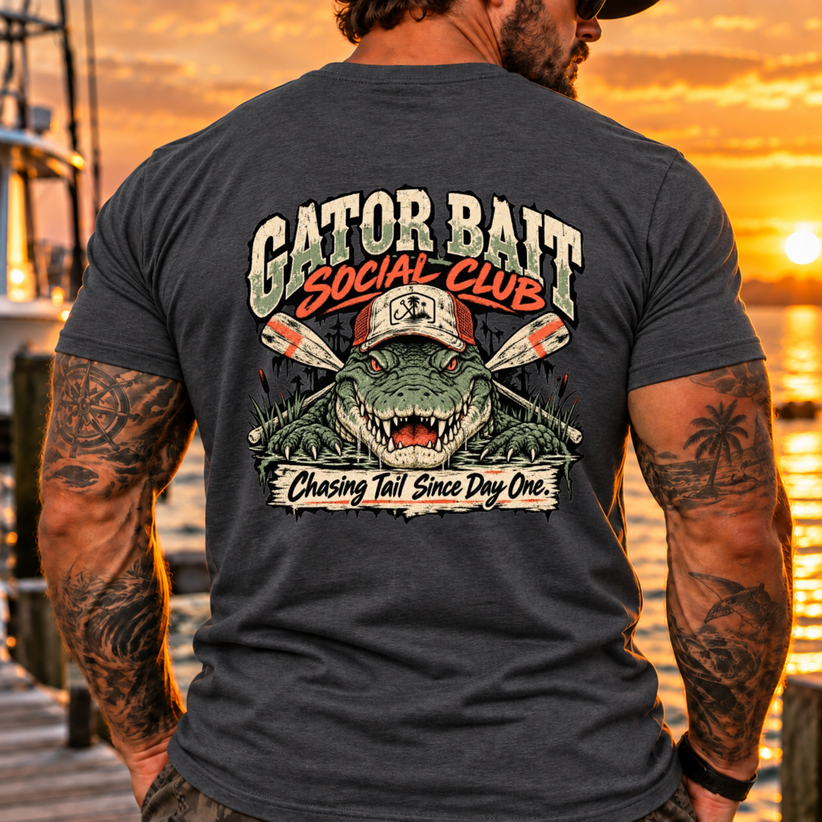 Gator Bait Social Club Coastal Outlaw Tee