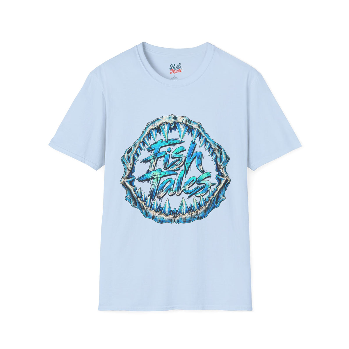 Reel Nauti Egret Sea life Collection Softstyle T-Shirt